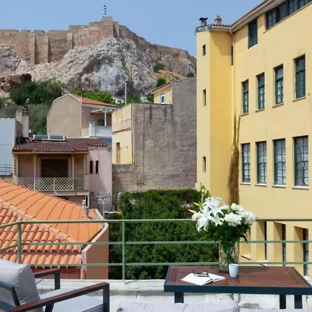 Plaka Two-bedroom Flat With Acropolis View Terrace Apartment *